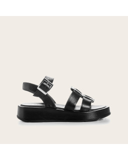 Wendy Metallic Leather Sandals | Elegance & Summer Comfort - Reqins
