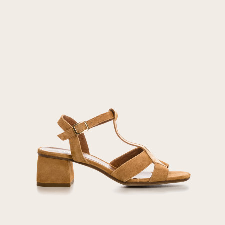 Velvet and Metallic Leather Oslo Sandals | Elegance & Comfort - Reqins