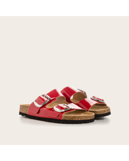 Mercure Varnish mules - Comfort and Brilliance - Reqins