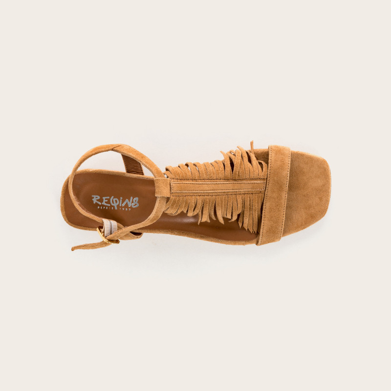 Cuba Suede Sandals - Bohemia - Refrigerator - Reqins