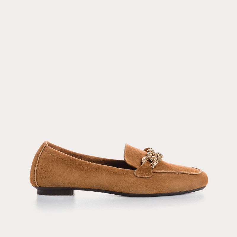 Loafers Holding in suede - Allure Preppy