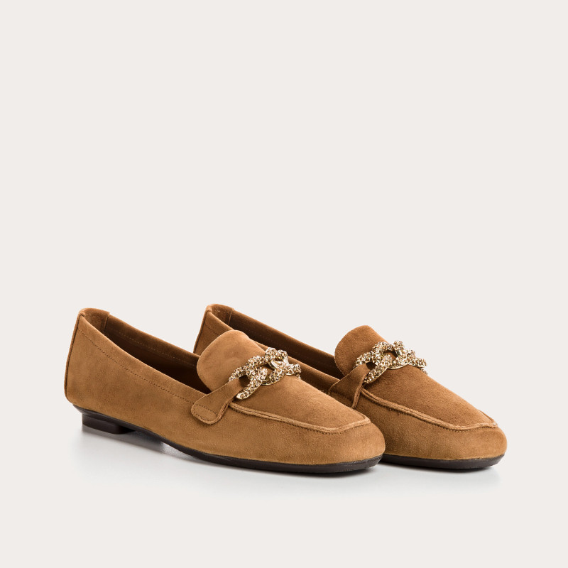 Loafers Holding in suede - Allure Preppy