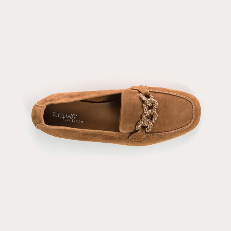 Loafers Holding in suede - Allure Preppy