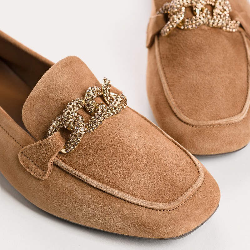 Loafers Holding in suede - Allure Preppy