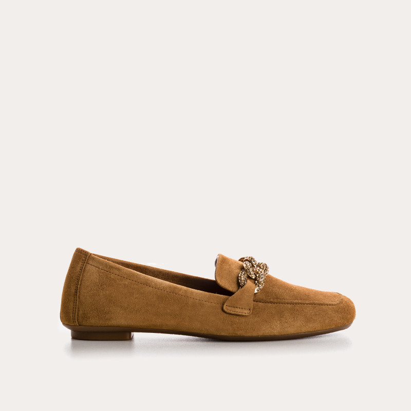 Loafers Holding in suede - Allure Preppy