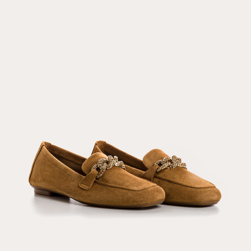 Loafers Holding in suede - Allure Preppy