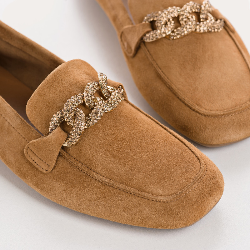 Loafers Holding in suede - Allure Preppy
