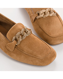 Loafers Holding in suede - Allure Preppy