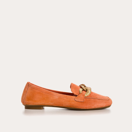 Hamaya suede loafers with buckles | Reqins