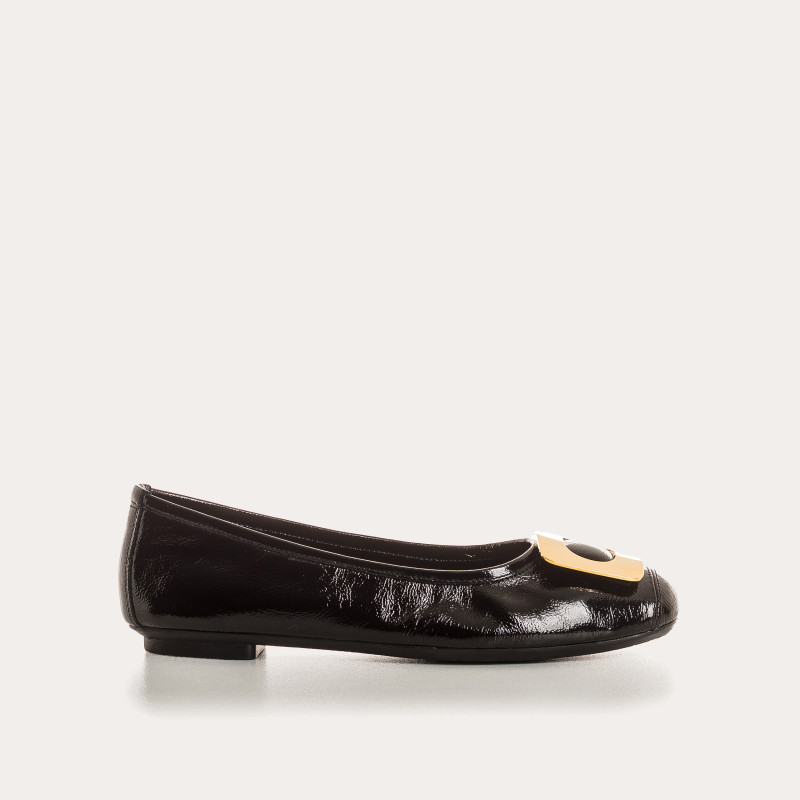 HALINA NAPLAK LEATHER BALLERINAS | Brilliant Elegance & Absolute Comfort - Reqins
