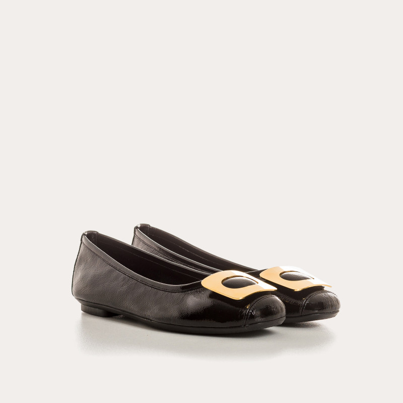 HALINA NAPLAK LEATHER BALLERINAS | Brilliant Elegance & Absolute Comfort - Reqins