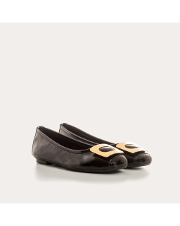HALINA NAPLAK LEATHER BALLERINAS | Brilliant Elegance & Absolute Comfort - Reqins