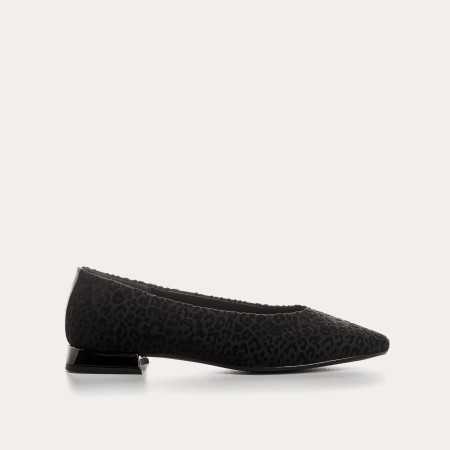 BALLERINES THEA FLOCK LEOPARD
