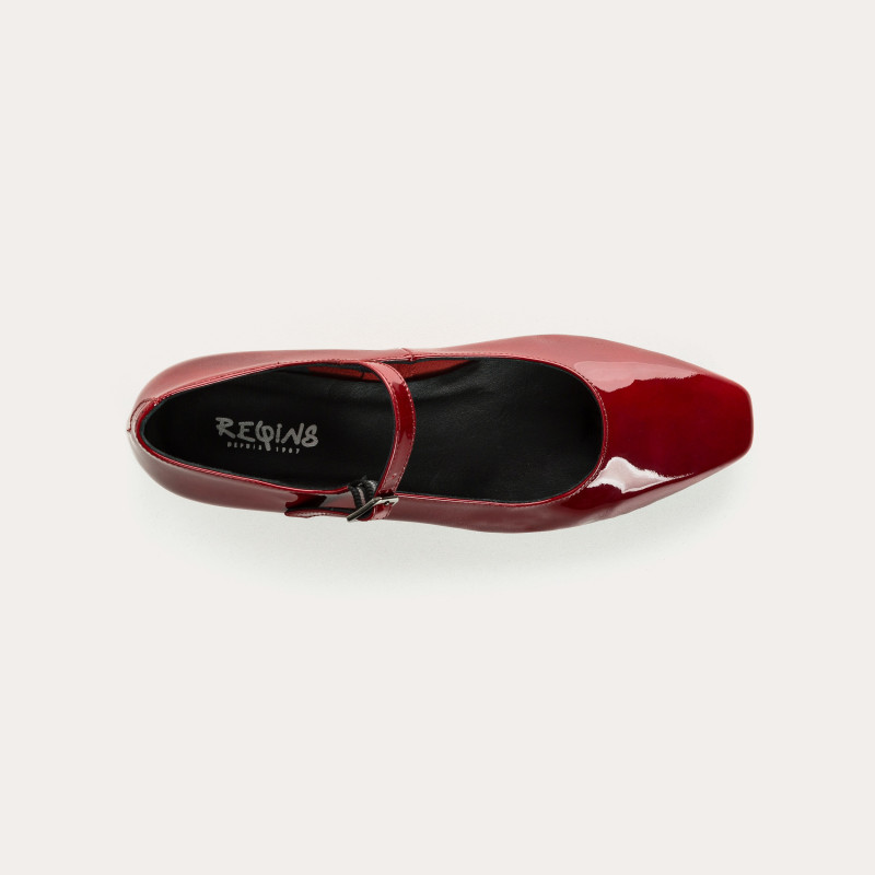 TEXANE NUAGE PATENT LEATHER MARY JANES | Reqins