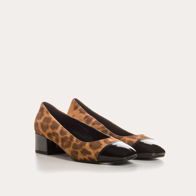 Jaguar Leather Riviera Height Ballerinas | Reqins