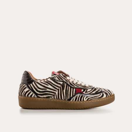 BASKETS ATHENA MINI ZEBRE