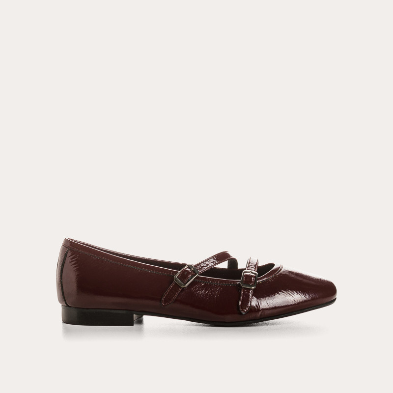 Callist Mary Janes - Female Varnished Leather Shoes I Reqins