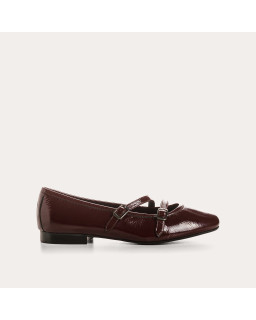 Callist Mary Janes - Female Varnished Leather Shoes I Reqins