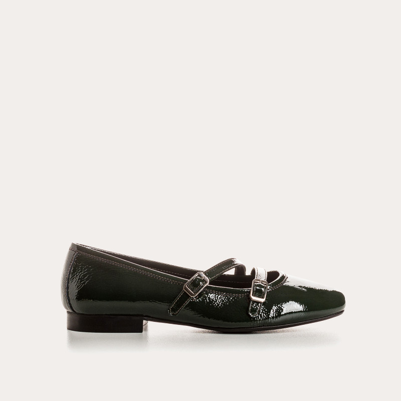 Callist Mary Janes - Female Varnished Leather Shoes I Reqins