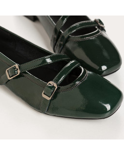 Callist Mary Janes - Female Varnished Leather Shoes I Reqins