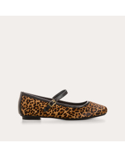 MARY JANES Honor Printed Leopard
