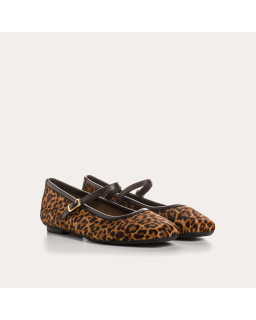 MARY JANES Honor Printed Leopard