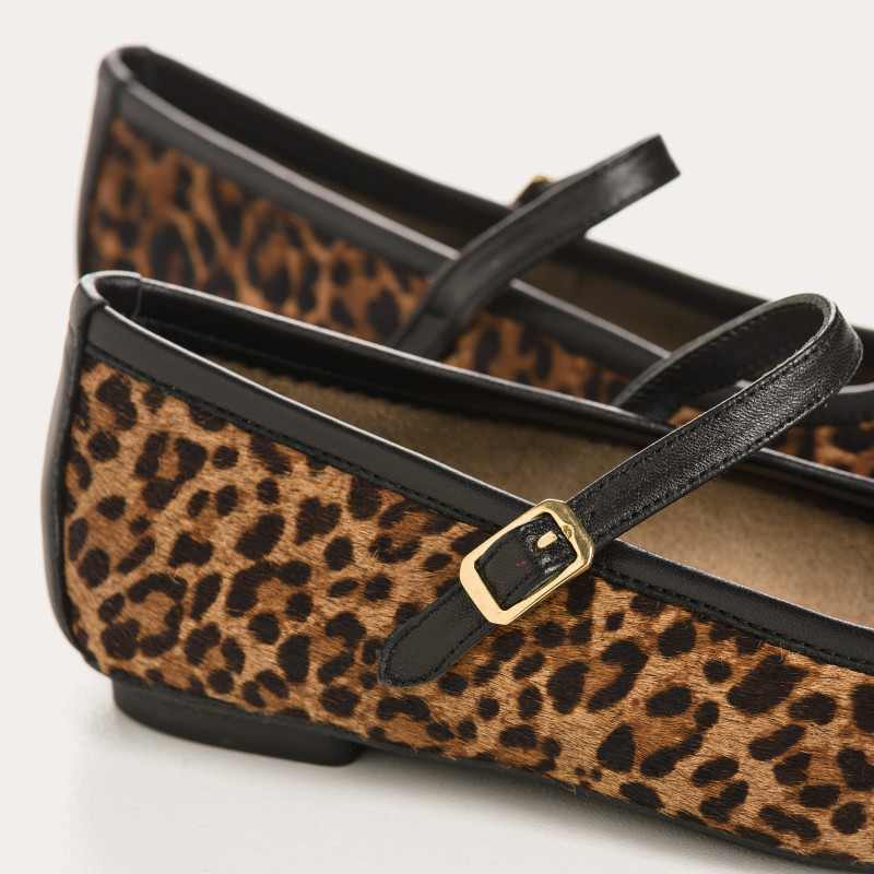 MARY JANES Honor Printed Leopard