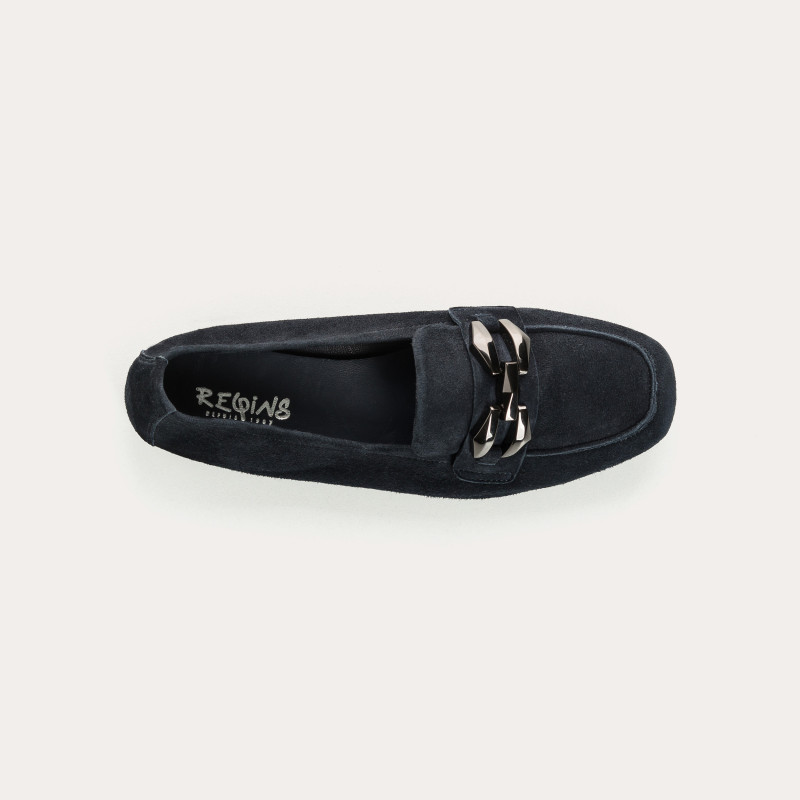 Suede hilarious moccasins - elegance & comfort | Reqins