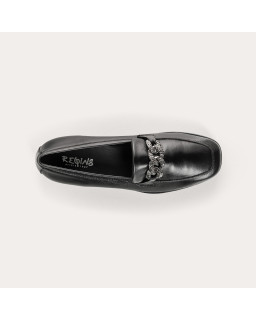 Moccasins Morgane leather - Elegance & Comfort | Reqins