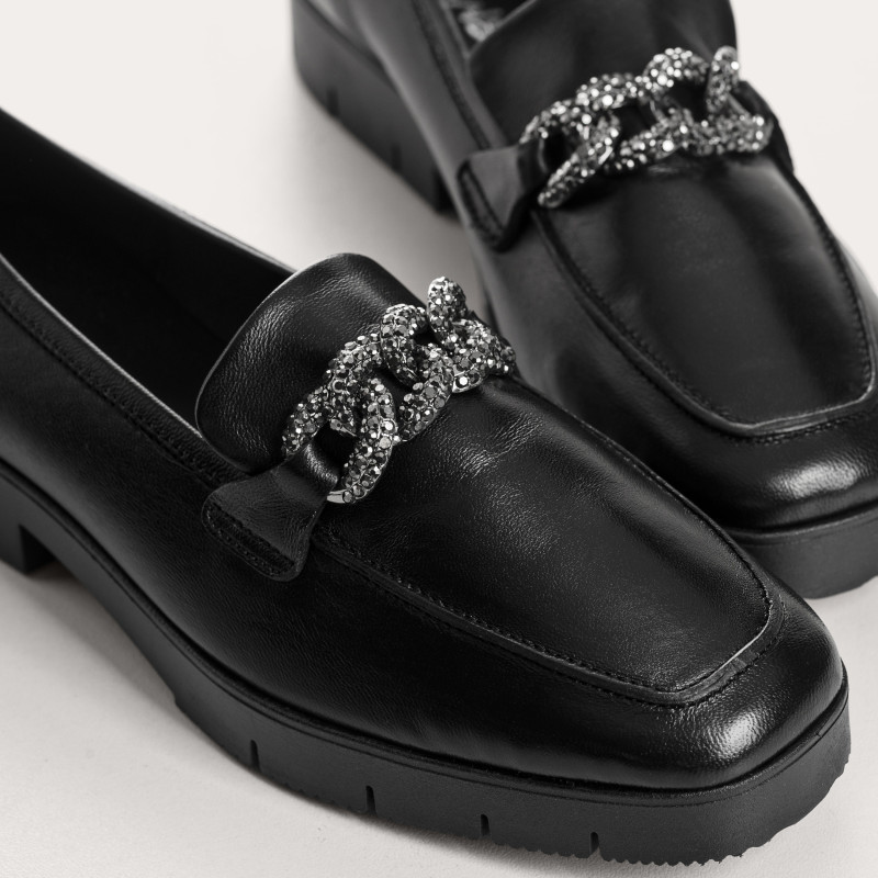 Moccasins Morgane leather - Elegance & Comfort | Reqins