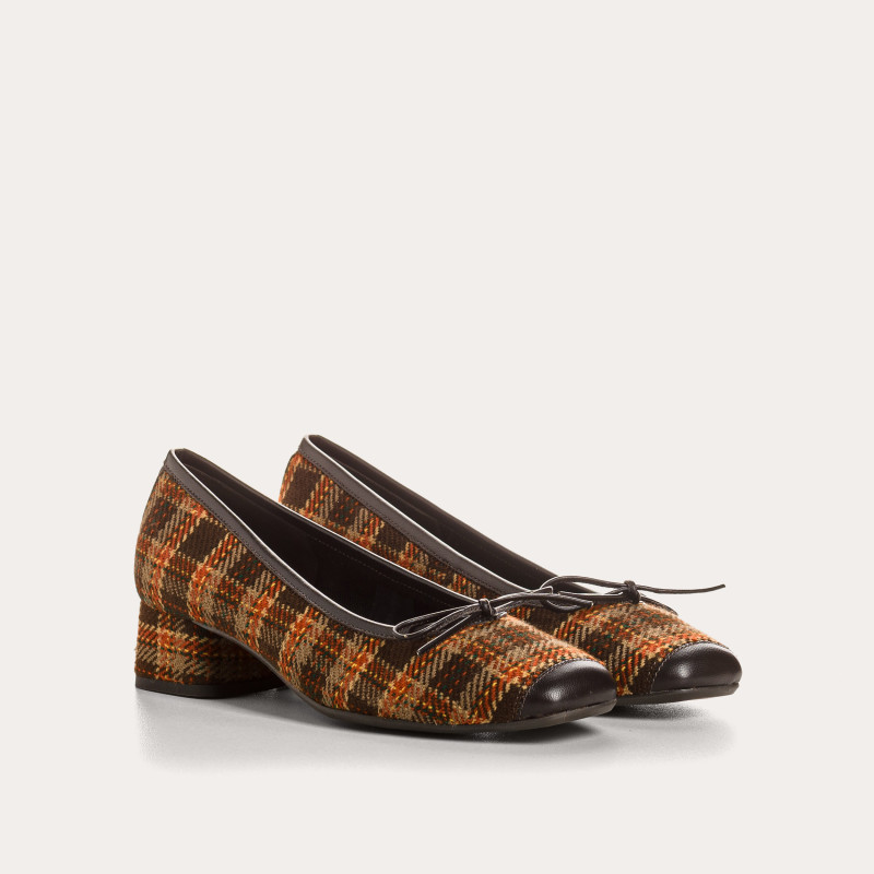Ballerinas in Kyriel Tartan | Reqins
