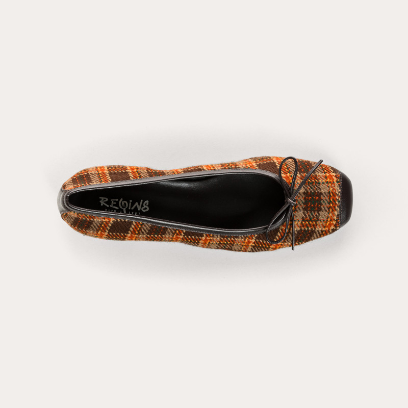 Ballerinas in Kyriel Tartan | Reqins