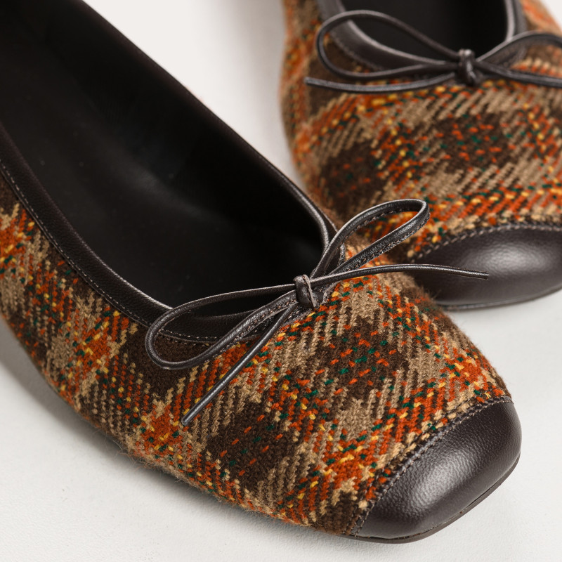 Ballerinas in Kyriel Tartan | Reqins