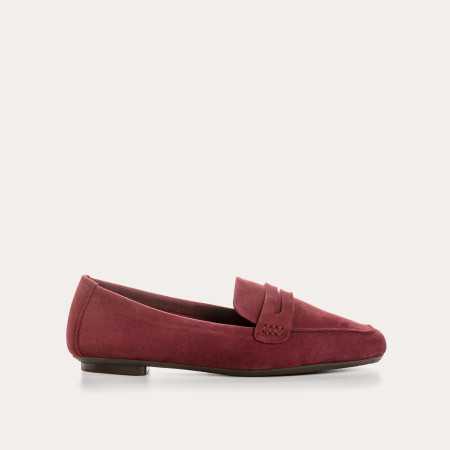 MOCASSINS HEMA CUIR VELOURS