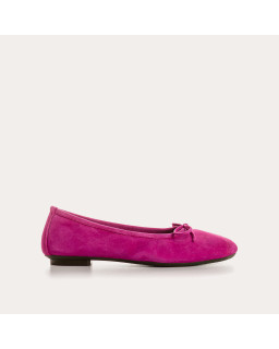 Ballerines Harmony en cuir velours souple | Reqins