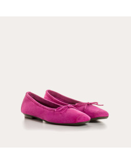 Harmony soft suede ballerinas