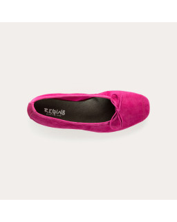 Harmony soft suede ballerinas