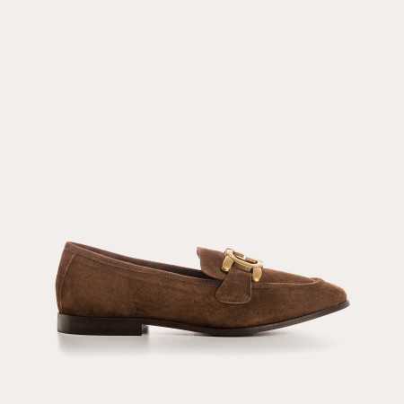 MOCASSINS FARO CUIR VELOURS