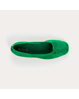 Ballerines Harmony en cuir velours souple | Reqins