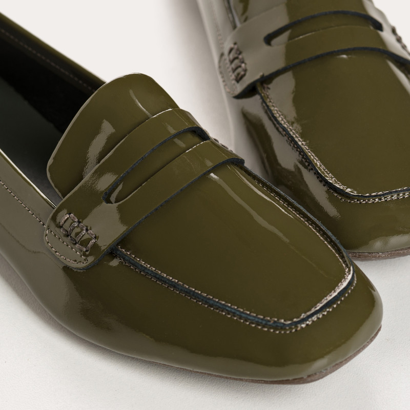 Hema Patent Leather Loafers | Reqins