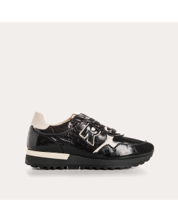 Naplak Mania Varnish Leather Sneakers | Reqins