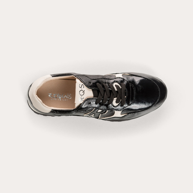 Naplak Mania Varnish Leather Sneakers | Reqins