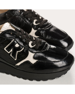 Naplak Mania Varnish Leather Sneakers | Reqins