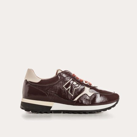 Naplak Mania Varnish Leather Sneakers | Reqins