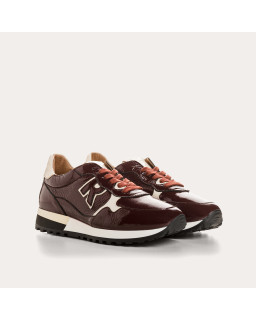 Naplak Mania Varnish Leather Sneakers | Reqins