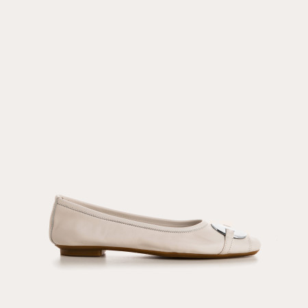 Ballerines Hermes en cuir - Élégance & Style | Reqins