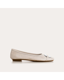 Ballerines Hermes en cuir - Élégance & Style | Reqins