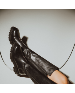 Syracuse leather boots