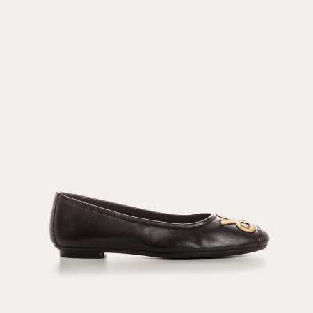 BALLERINES HOPA CUIR/CRACK