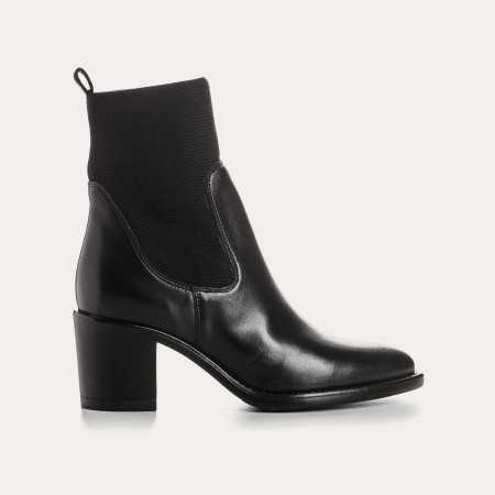 BOTTINES EVALOU CUIR
